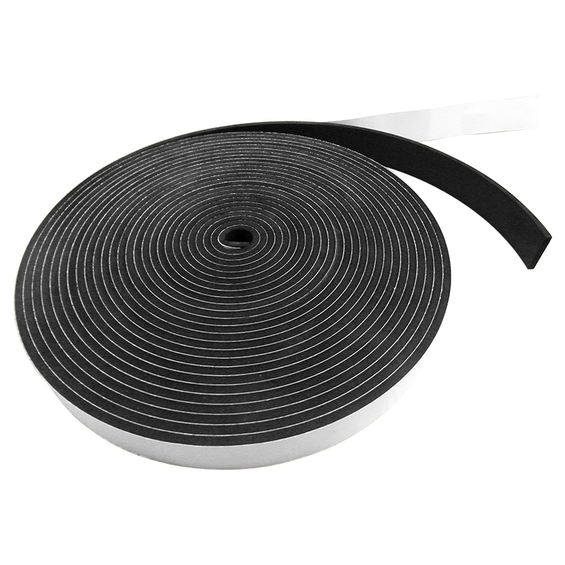 CR neoprene foam strip Single Side Adhesive CR Neoprene Foam Roll Strips