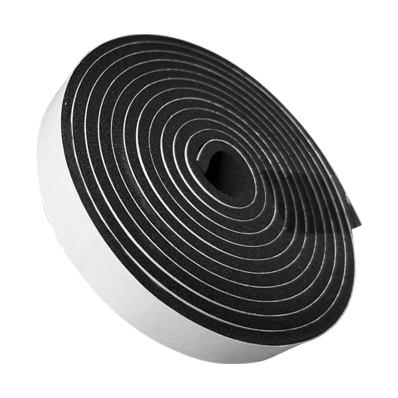 EPDM foam strip Single sided adhesive closed cell EPDM foam sealing tape roll