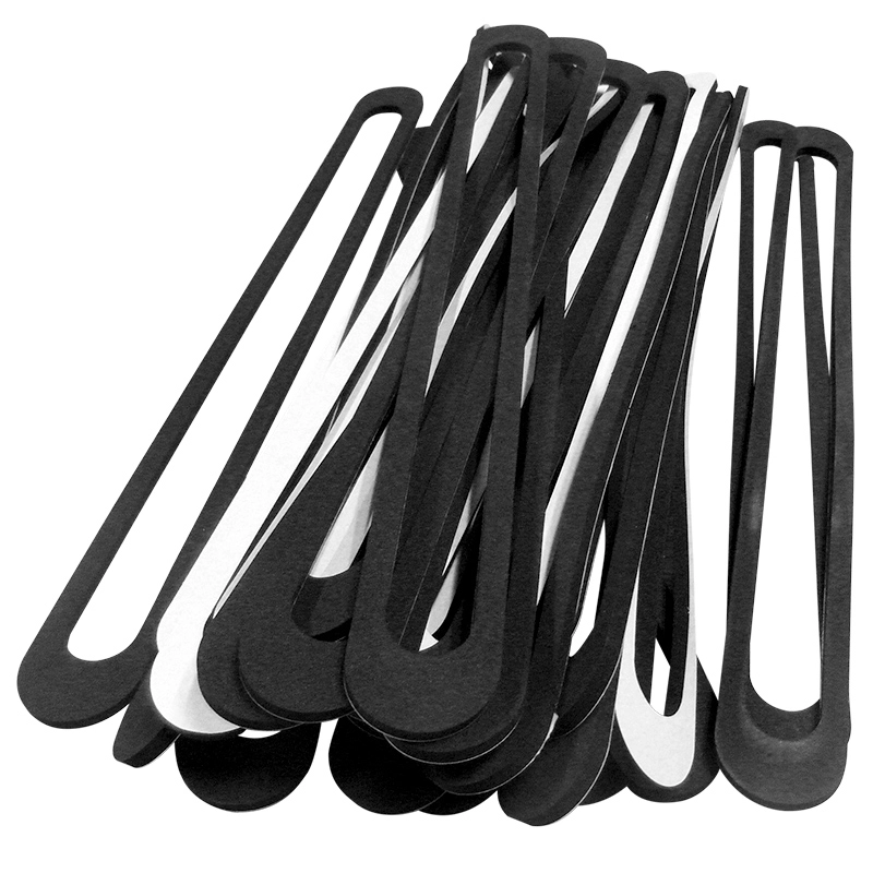 EPDM foam strip U shape single adhesive closed cell EPDM foam sealing strip