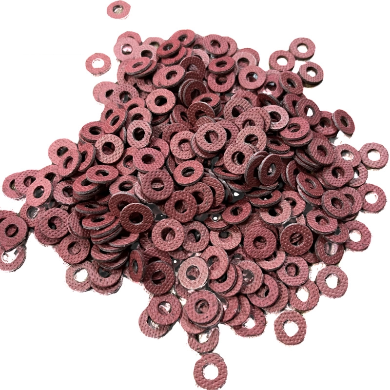 Fish Paper Mini Tiny Hollow Round Fish Paper Insulation Washers Mass Stock