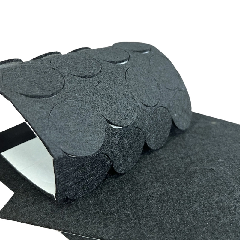 Non-Woven Fabric Pad Roll Raw Material Pre-Cut Round Felt Sheet Factory Supply