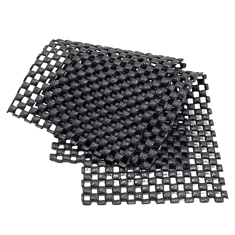 PVC mesh foam pad Square Grid Black PVC Mesh Foam Sheets Heavy Duty Anti-Slip