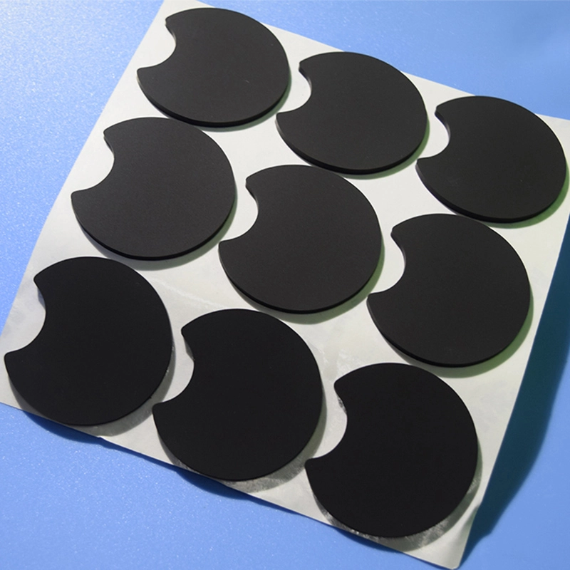 Silicone Pad Crescent Irregular Self-Adhesive Silicone Anti-Slip Gaskets