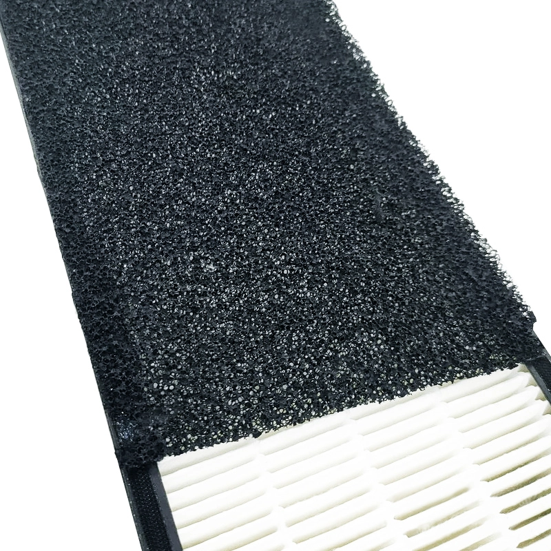 Activated Carbon Filter Cotton, assembled activated carbon filter cotton filter element