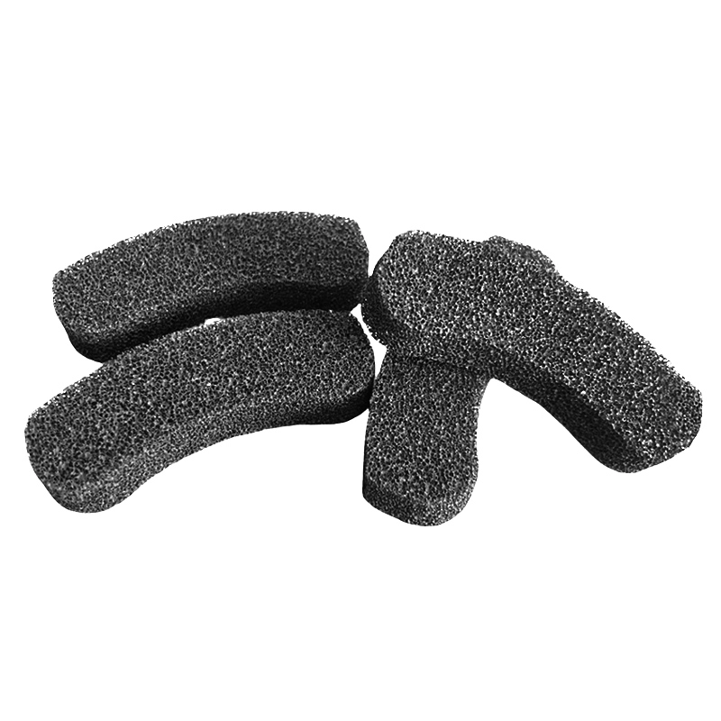 Activated Carbon Filter Cotton, curved special‑shaped activated carbon filter cotton piece