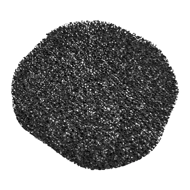 Large‑diameter round activated carbon filter cotton single piece display