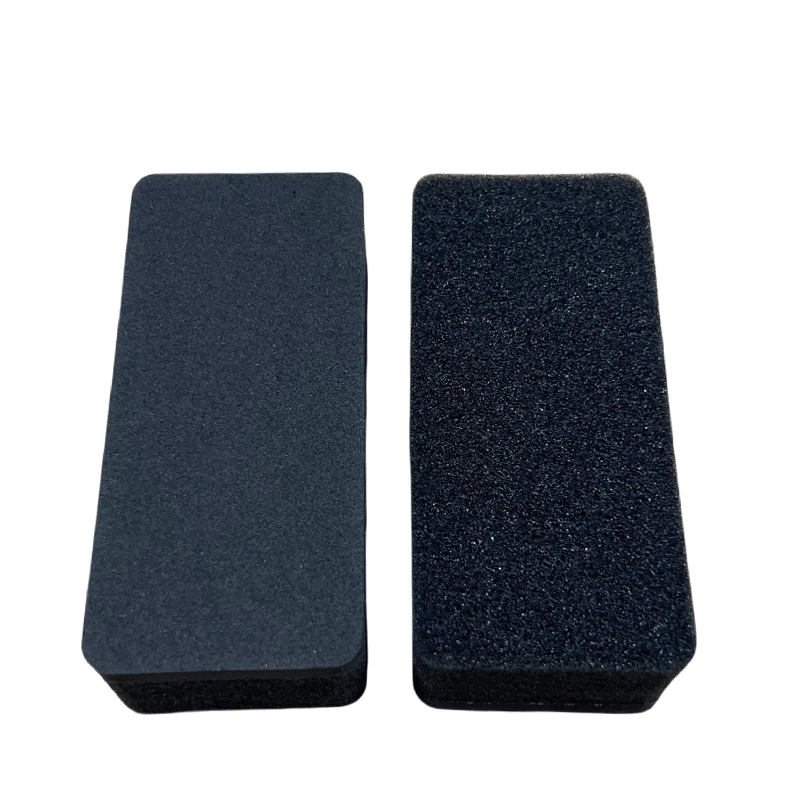 Blackboard Whiteboard Eraser, black slim rectangular foam whiteboard eraser