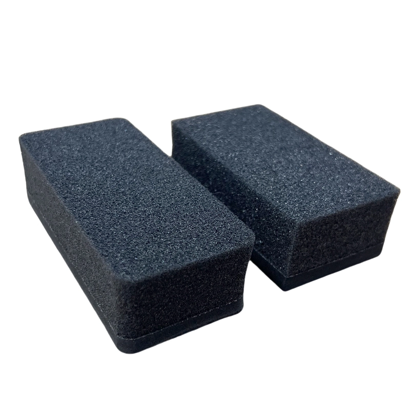 Blackboard Whiteboard Eraser, black thick rectangular foam eraser
