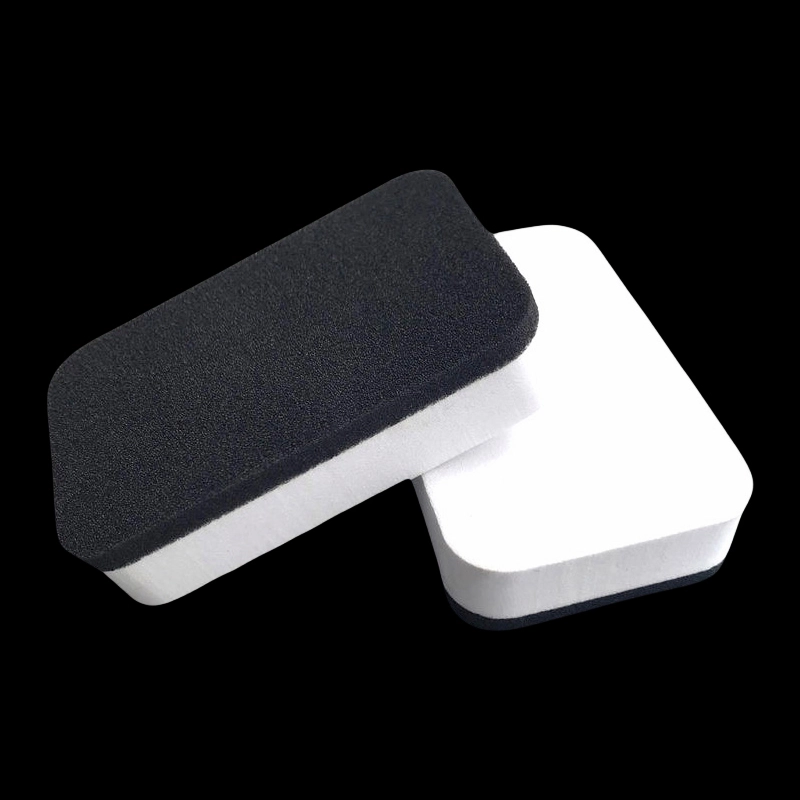 Blackboard Whiteboard Eraser, black‑white block foam eraser