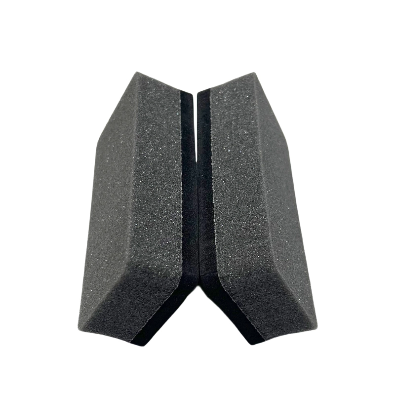 Blackboard Whiteboard Eraser, grey rectangular foam eraser display sample