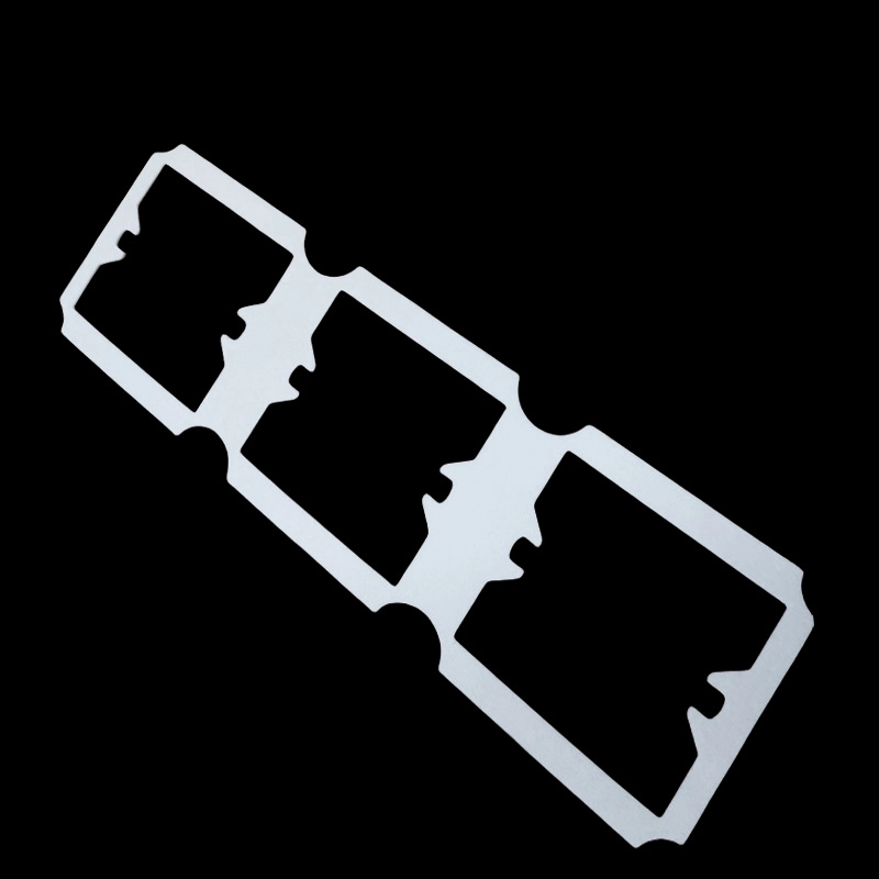 Ceramic fiber socket fireproof pad, multi‑cavity hollow connected frame fireproof pad