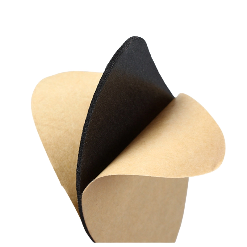 EVA Double‑Sided Tape, black die‑cut adhesive pad with kraft‑paper liner