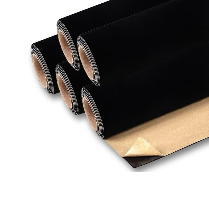 Gauze, black self‑adhesive gauze fabric roll