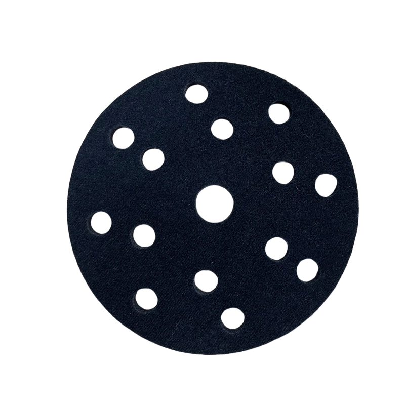 Grinding Pad, black central‑hole circular grinding pad