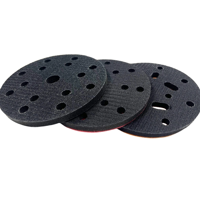 Grinding Pad, black multi‑aperture circular grinding pad