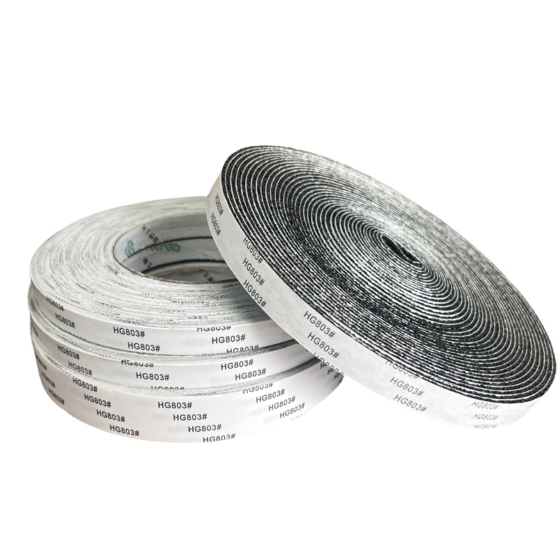 HG803# Double‑Sided Tape, black‑white roll‑form adhesive tape