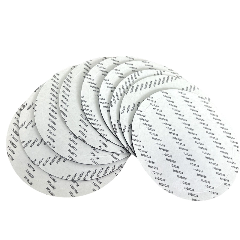 HG803# Double‑Sided Tape, white round die‑cut adhesive pad