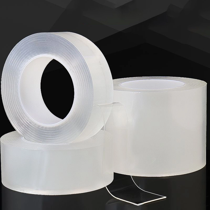 High‑Viscosity Double‑Sided Tape, transparent roll‑form adhesive tape
