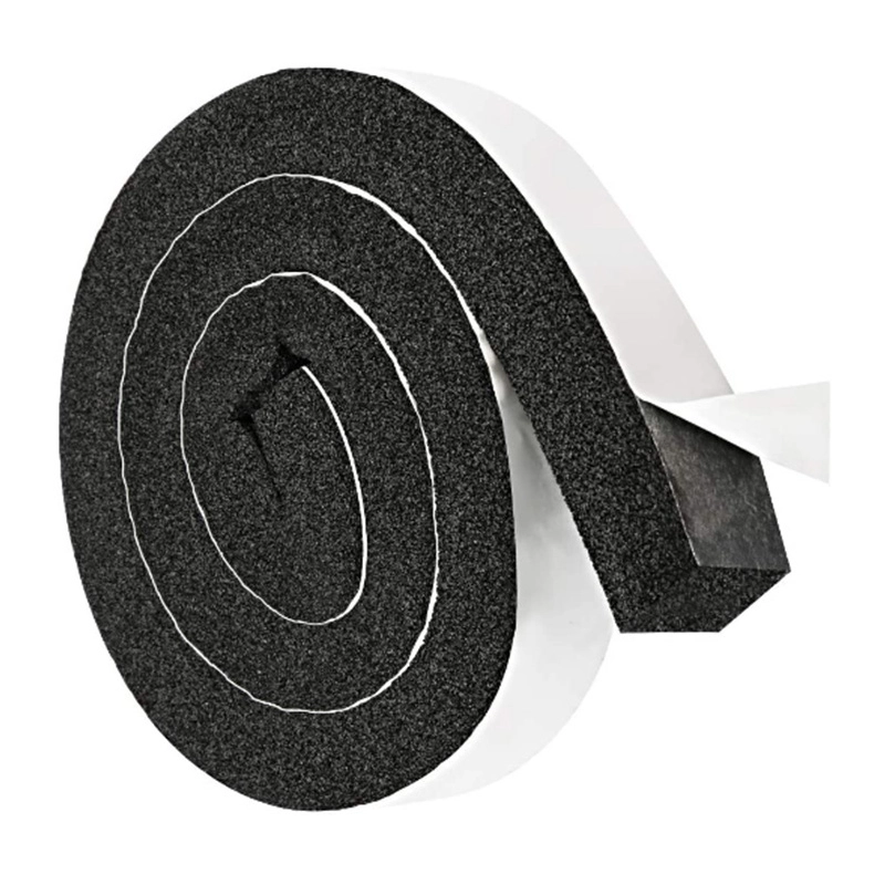 NBR slow rebound foam strip, adhesive weather sealing material