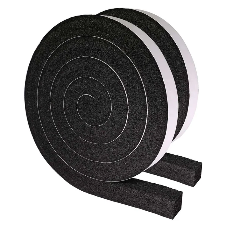 Self-adhesive NBR slow rebound foam strip for industrial equipment sealing