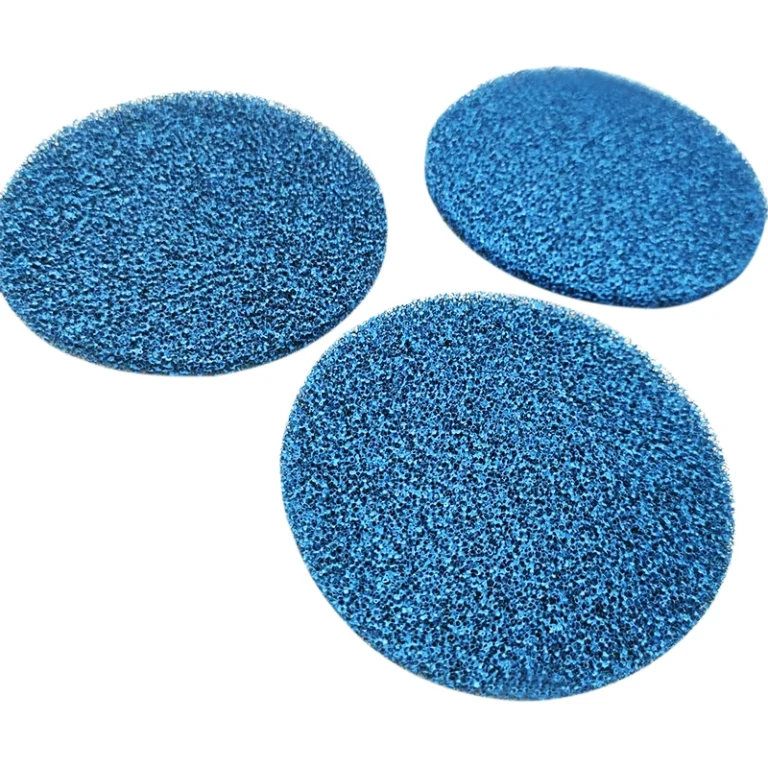 Die‑cut round negative ion filter cotton pad for filter assembly