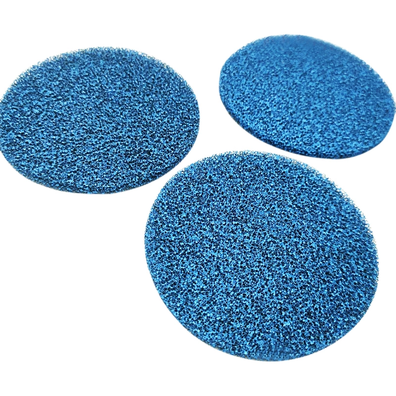 Die‑cut round negative ion filter cotton pad for filter assembly