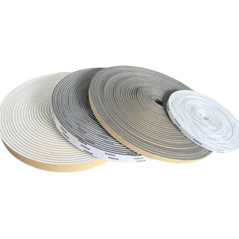 PE foam strip, mixed color self-adhesive PE foam sealing strip