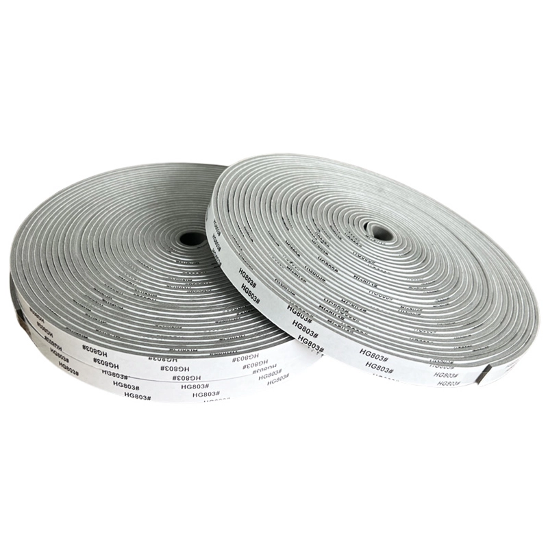 PE foam strip, single sided adhesive foam weather seal strip