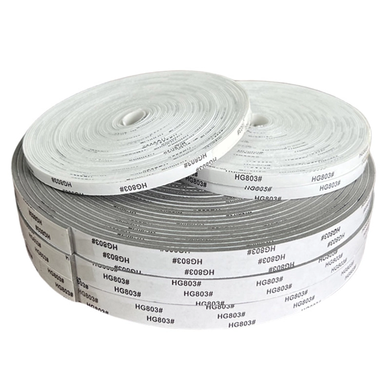 PE foam strip, white and grey self-adhesive foam sealing strip
