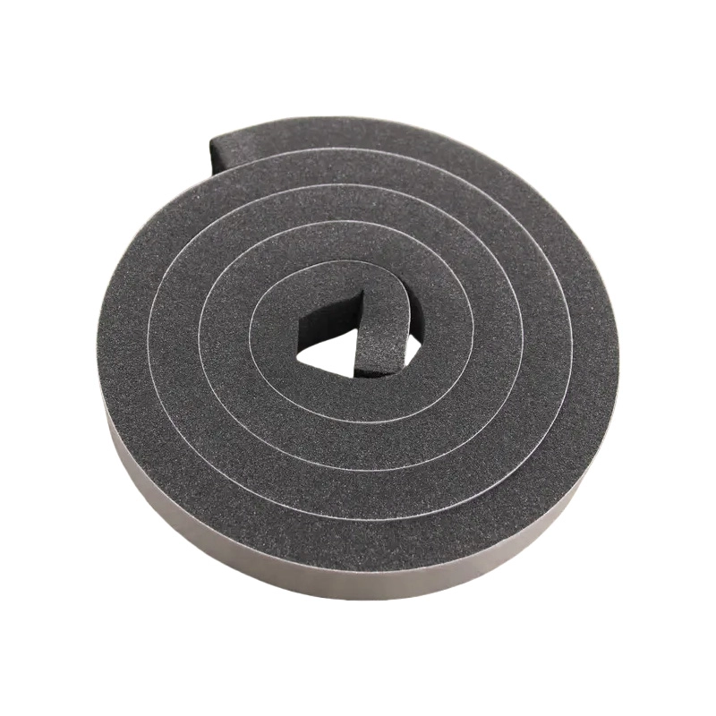 PU foam strip, grey single-sided adhesive PU sealing foam strip