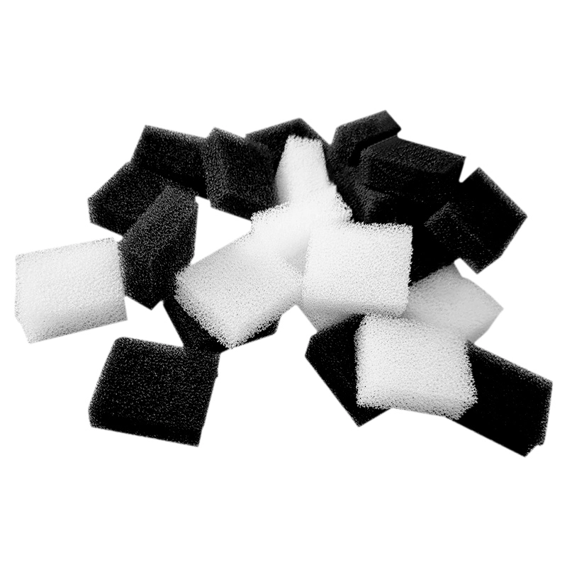 Polyurethane Filter Cotton, black‑white mixed block polyurethane filter cotton