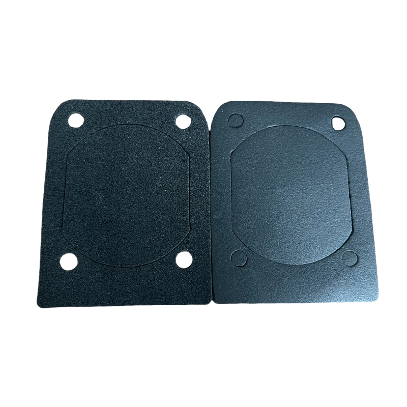 Rubber‑plastic socket fireproof Pad, hole‑position reserved fireproof insulating gasket