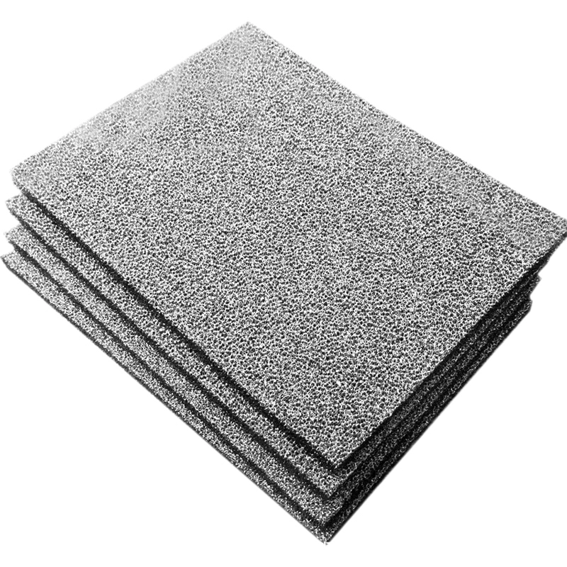Square silver ion filter cotton substrate for secondary processing